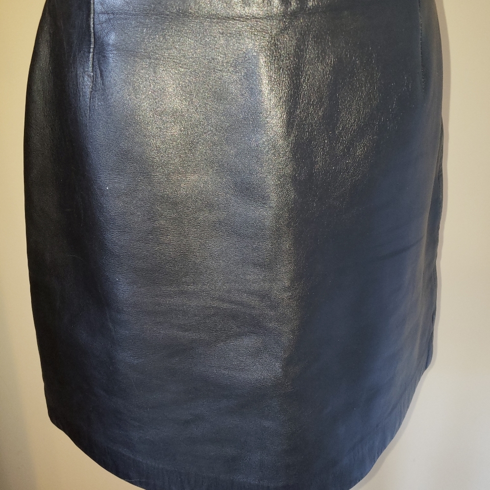 GAP Leather Mini Skirt